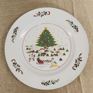 Panstone Christmas Dinner Plate